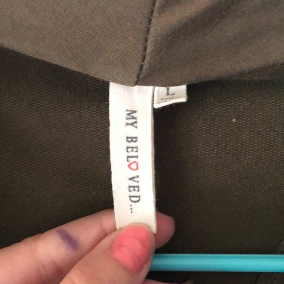 My Beloved Cowlneck Zip Top - Picture 5 of 7